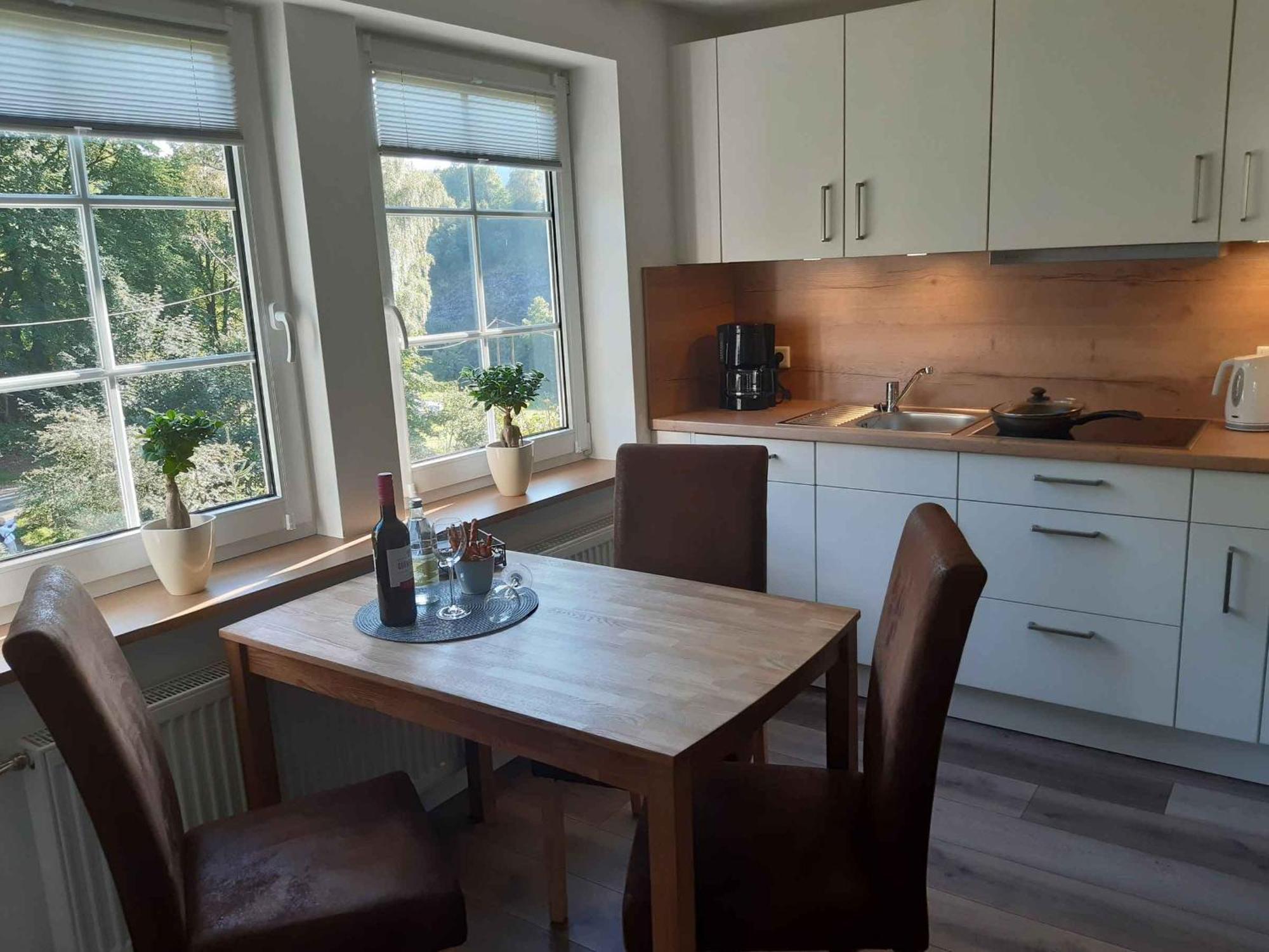 Ferienwohnung Zur Basemicke 施马伦贝格 外观 照片